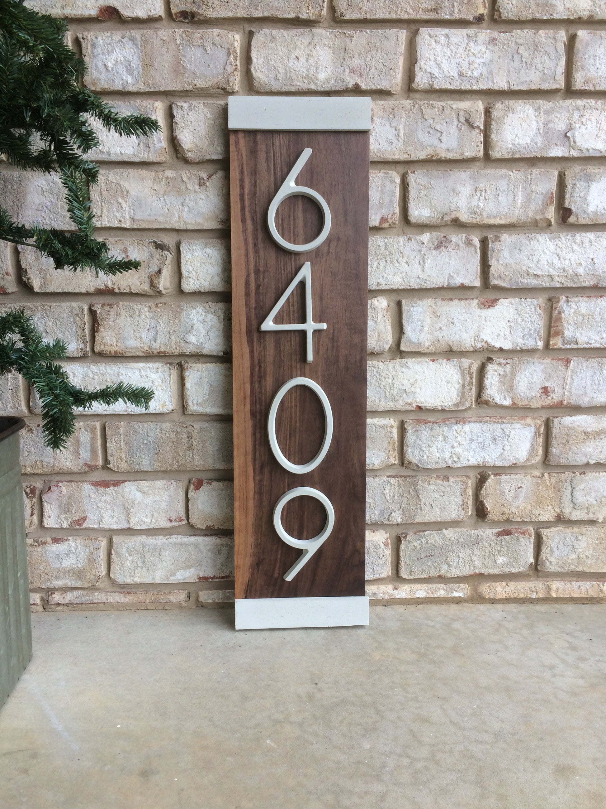 Modern House Numbers 